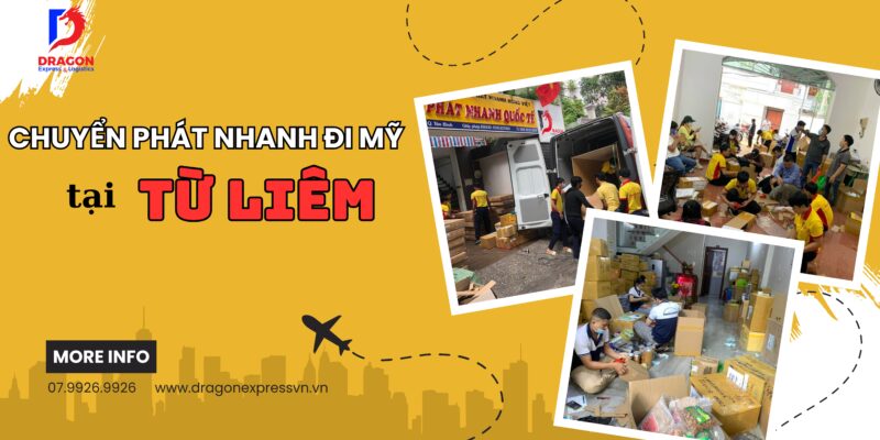 Chuyển phát nhanh đi Mỹ tại Từ Liêm